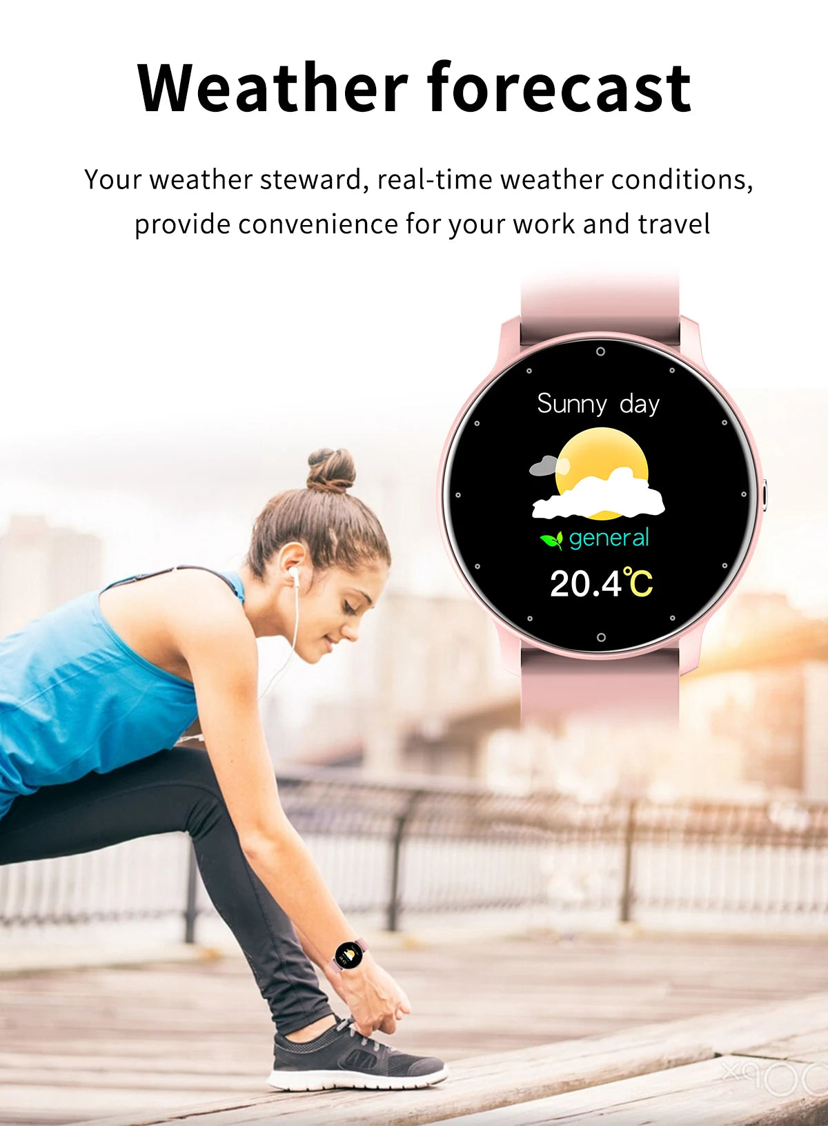 LIGE Smart Watch Sport Waterproof For Xiaomi Android IOS