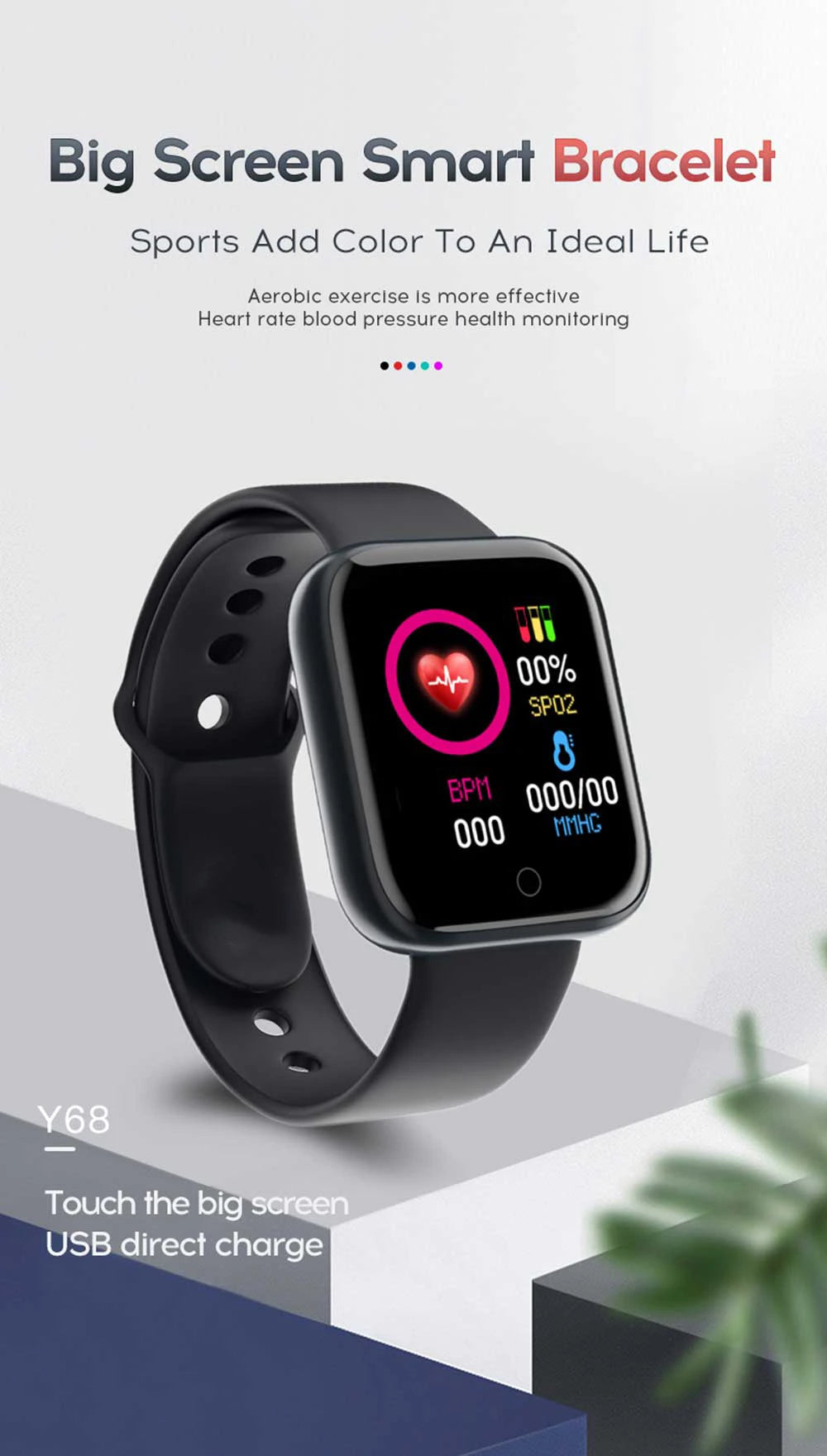 Multifunctional Smart Watch Bluetooth Connected