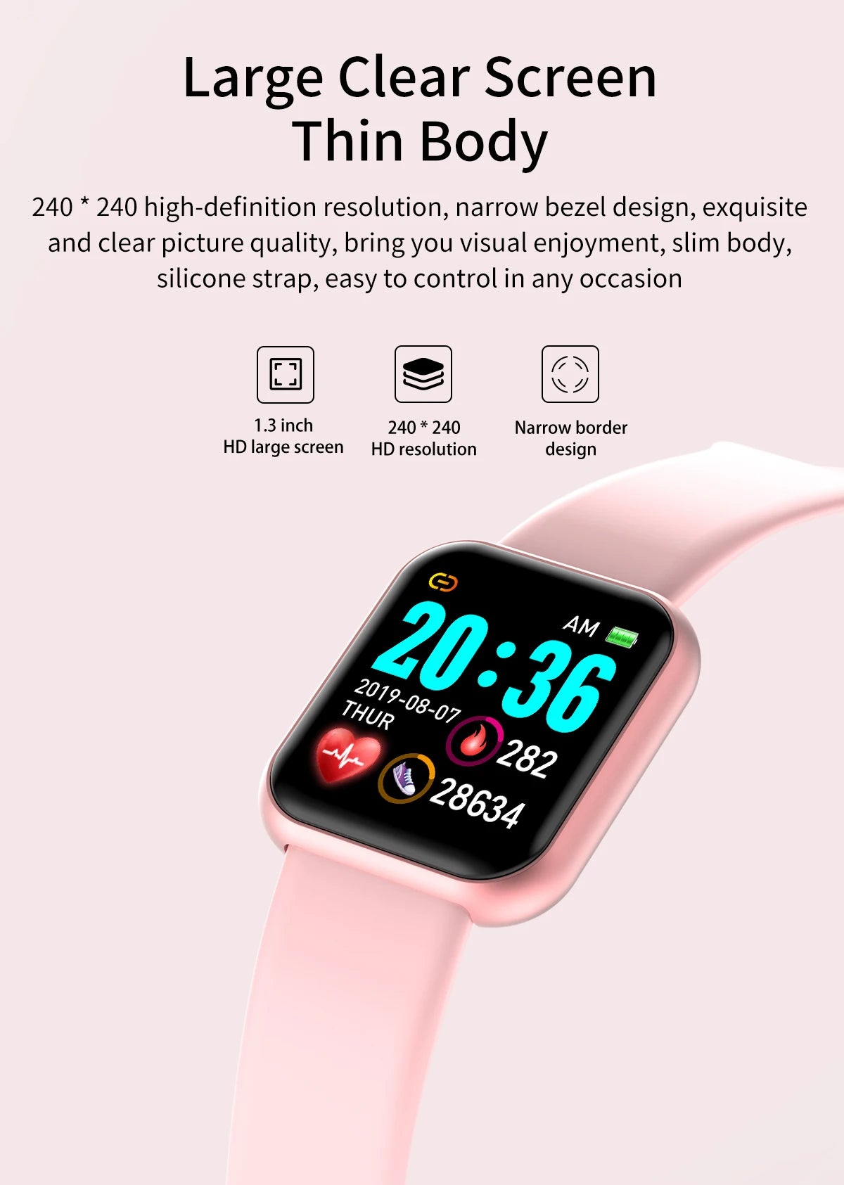 Multifunctional Smart Watch Bluetooth Connected