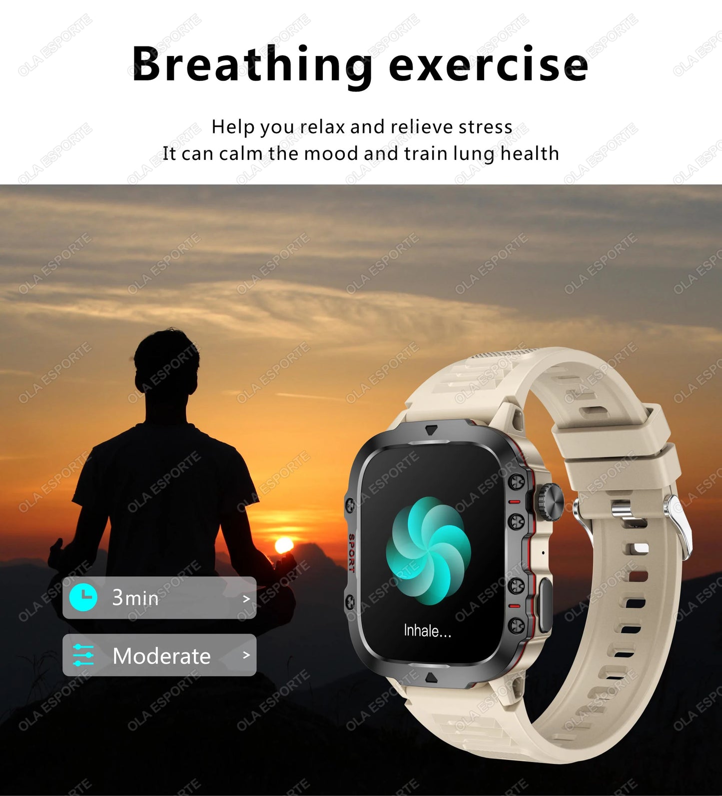 2025 New Xiaomi Military Smart Watch