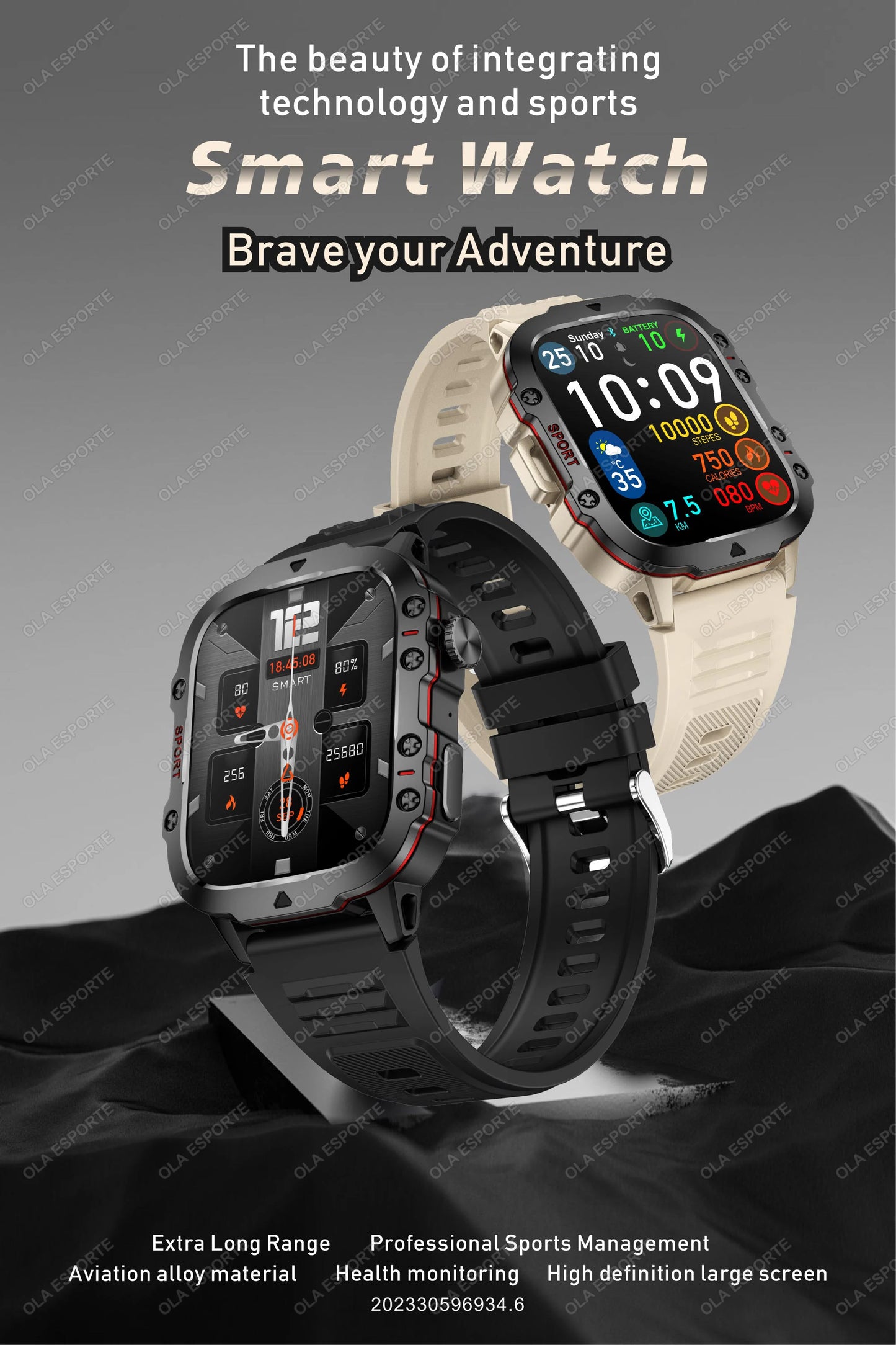 2025 New Xiaomi Military Smart Watch