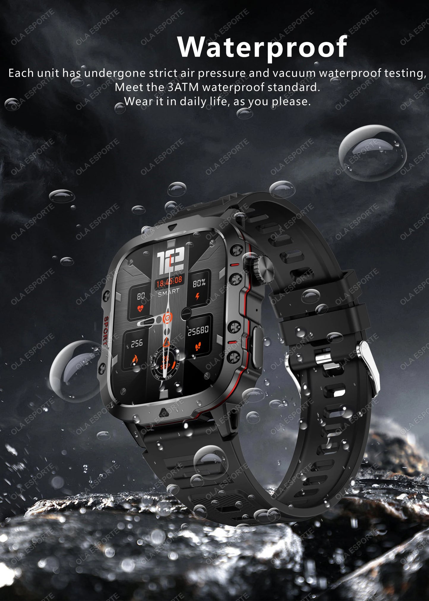 2025 New Xiaomi Military Smart Watch