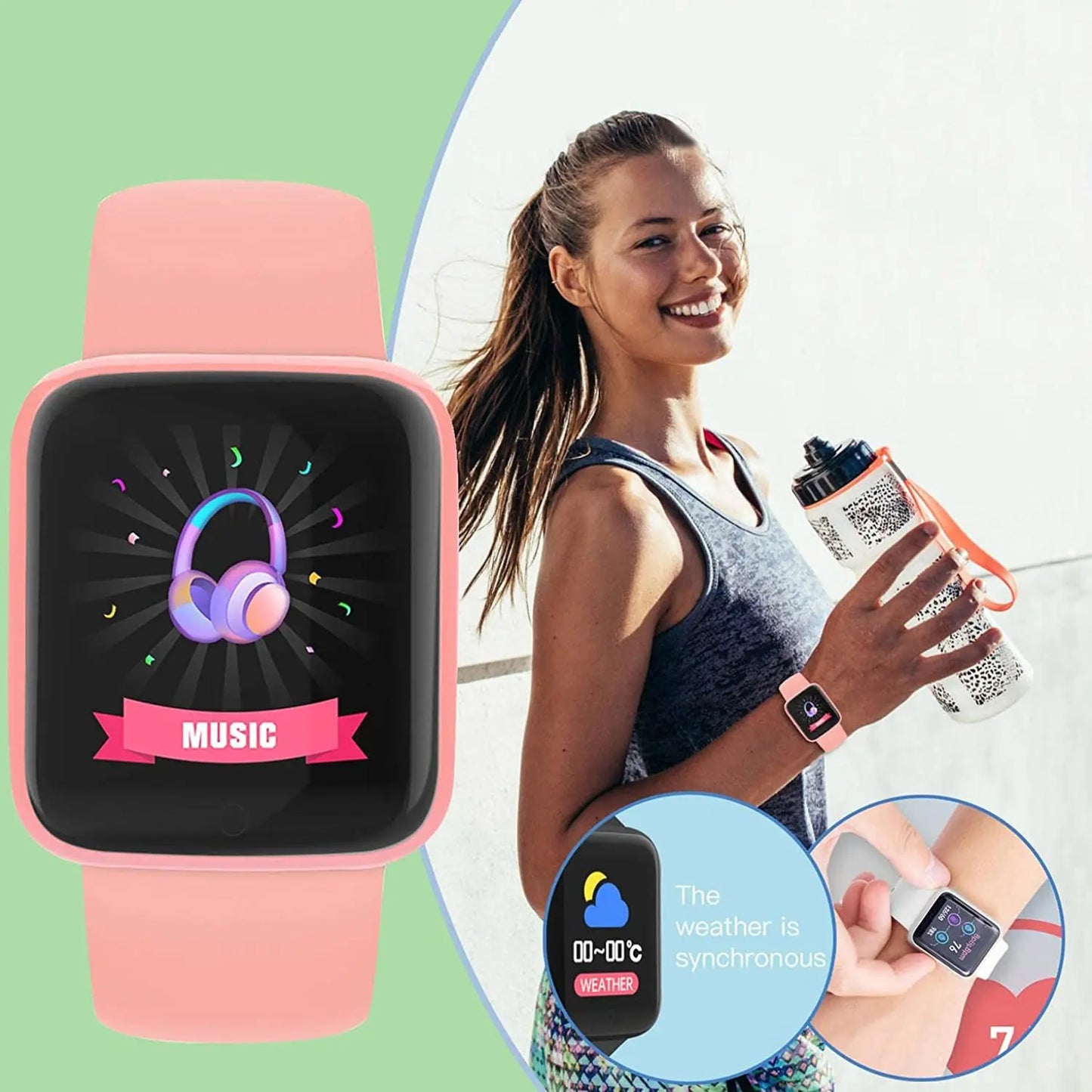 Multifunctional Smart Watch Bluetooth Connected